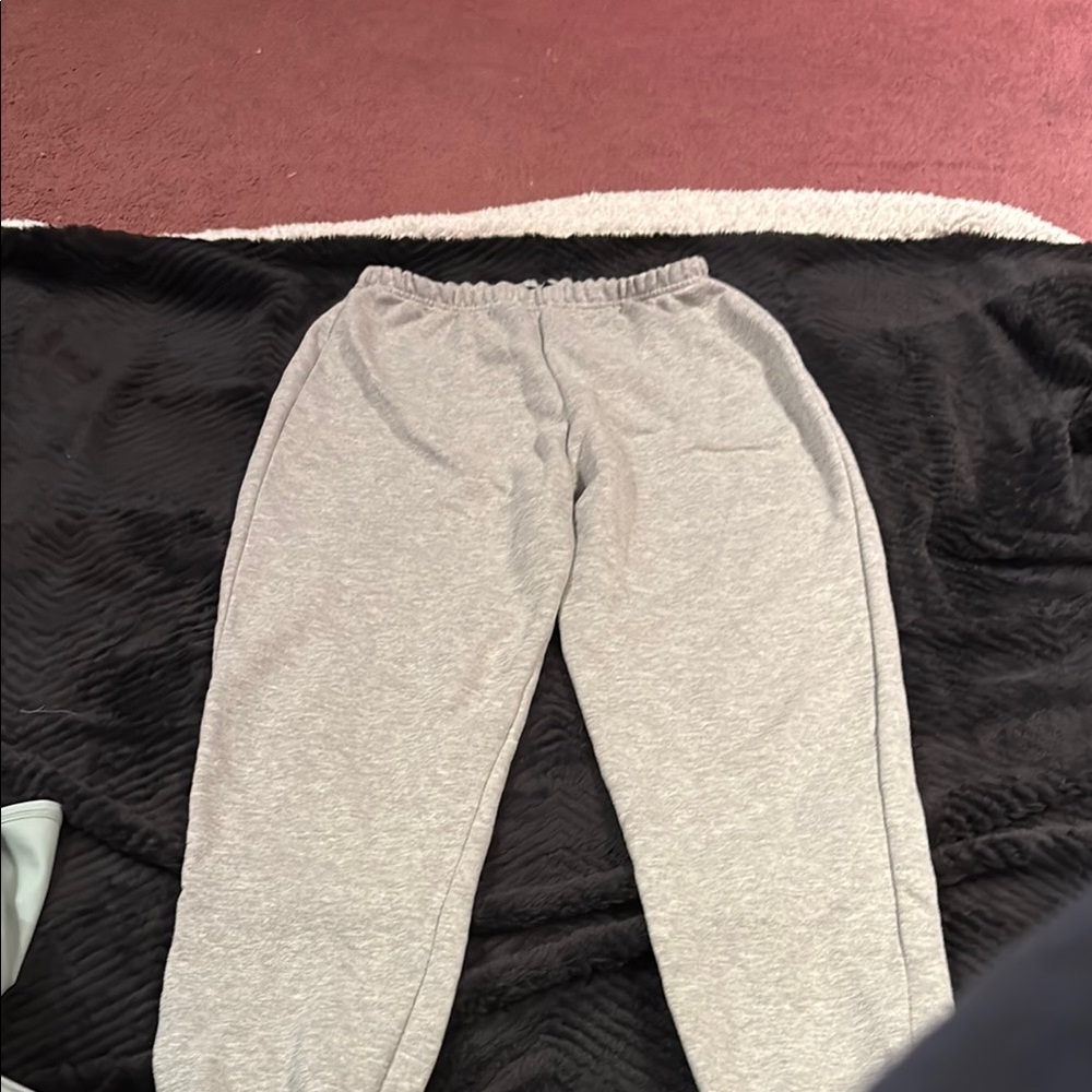Gray Kids Sweatpants